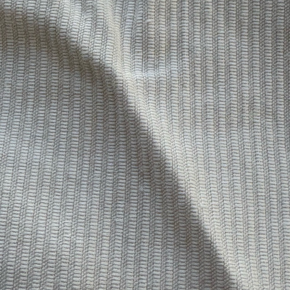 Vera Wang Cream Ribbed bedskirt